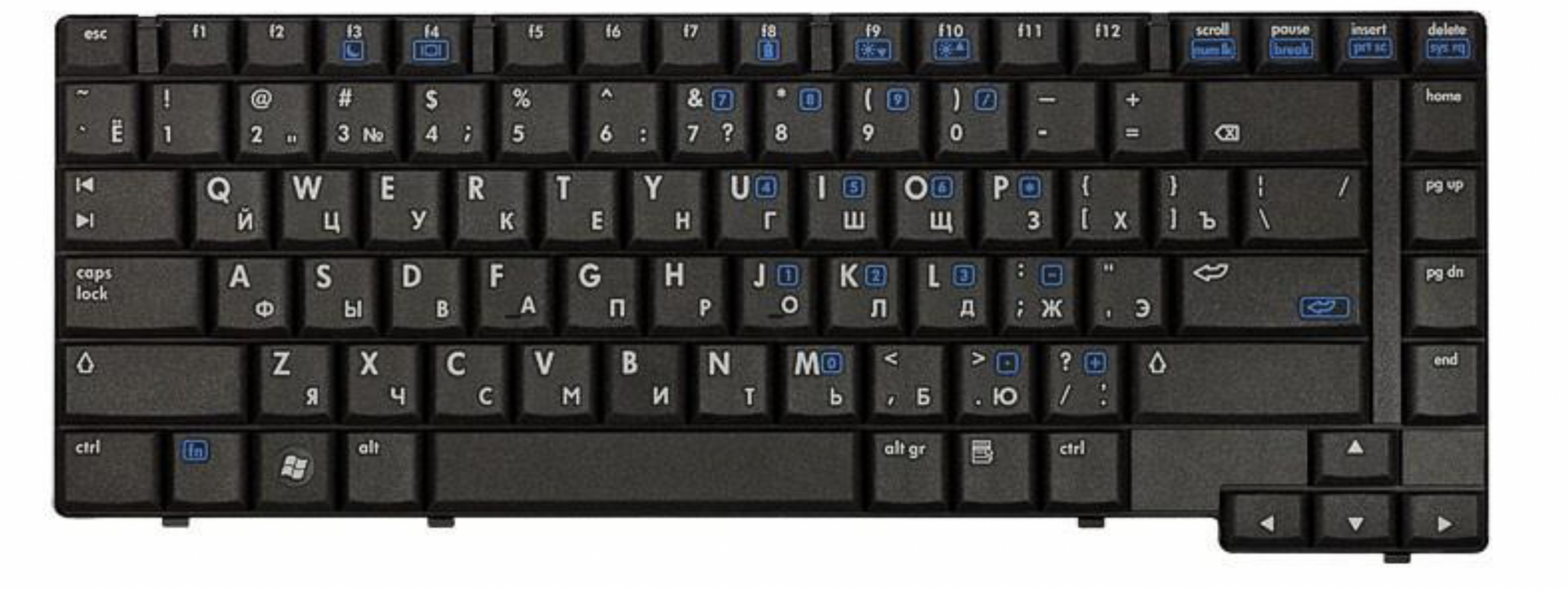 Клавиатура HP Compaq 6510b OEM