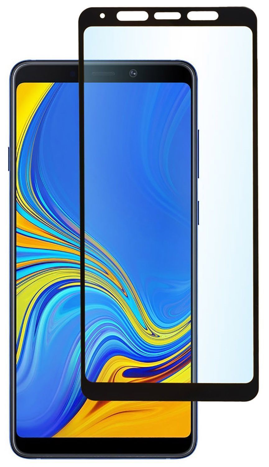 Защитное стекло 5D во весь экран Samsung Galaxy A9 2018/A920