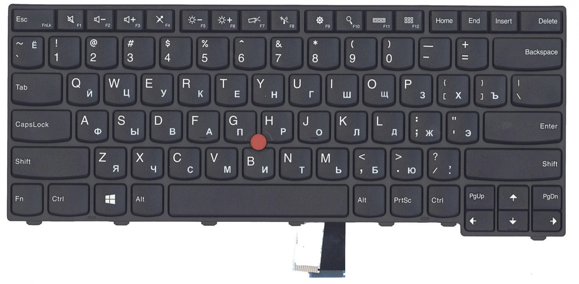 Клавиатура Lenovo ThinkPad T440P с указателем, OEM