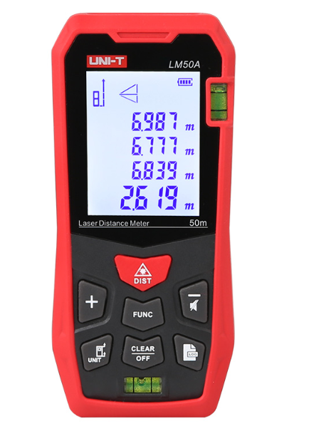 Лазерный дальномер UNI-T LM50A до 50 метров