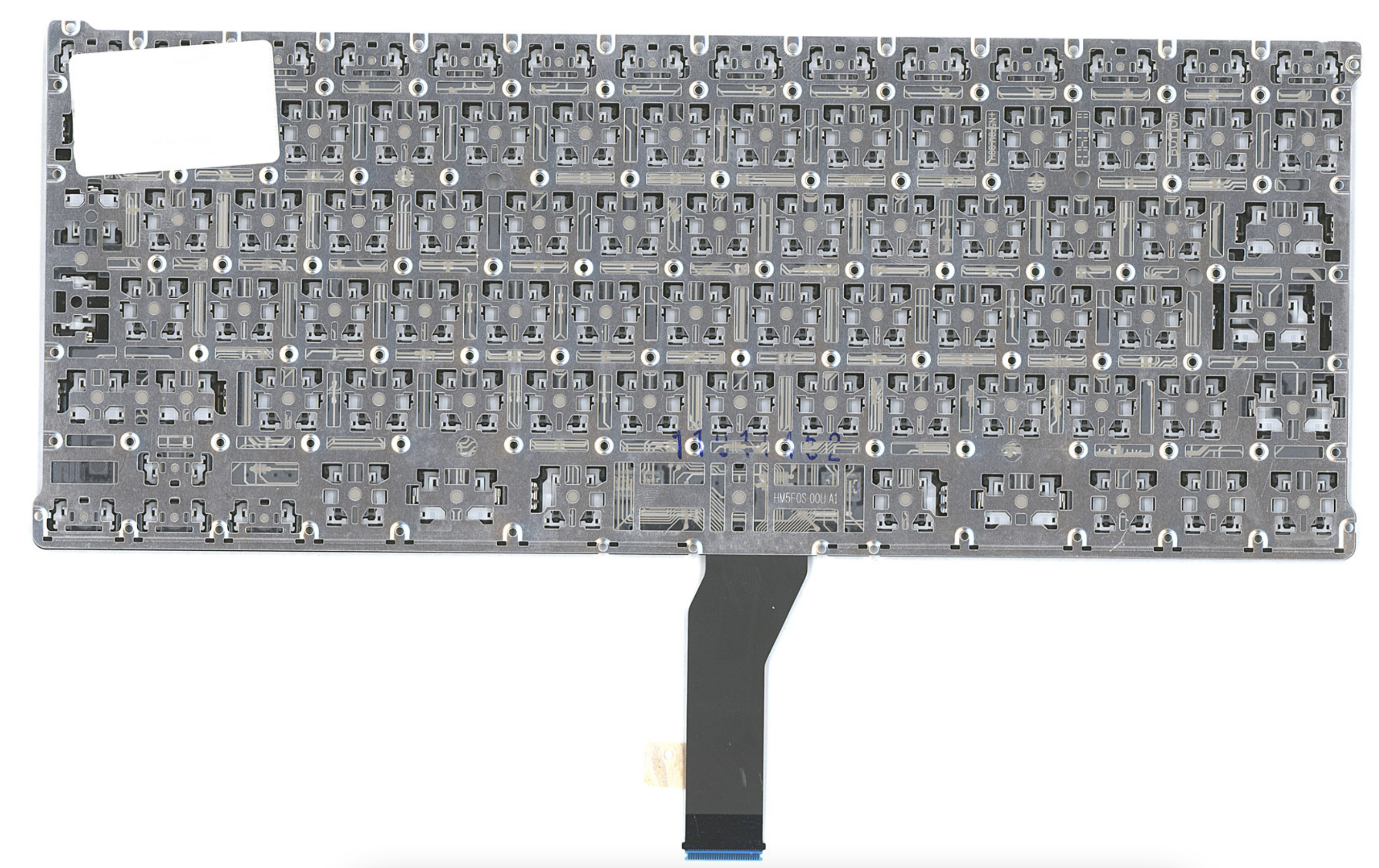 Клавиатура Apple MacBook Air 13.3" середина 2011 A1369 (MC965LL/A) большой Enter, без подсветки, OEM