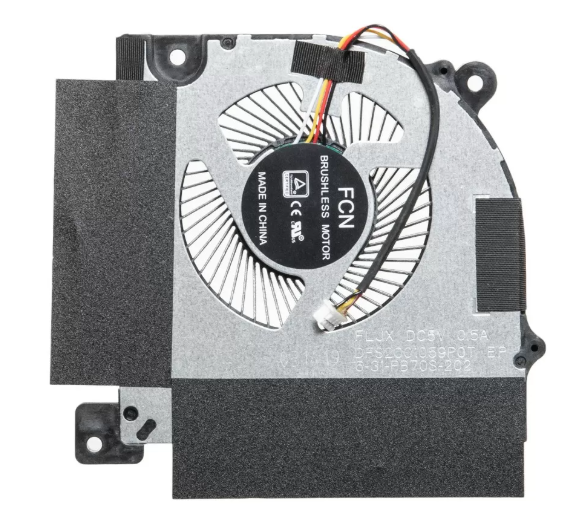 Вентилятор (кулер) для ноутбука Clevo, Hasee, Ardor, Machenike DFS2001059P0T-FLJX GPU
