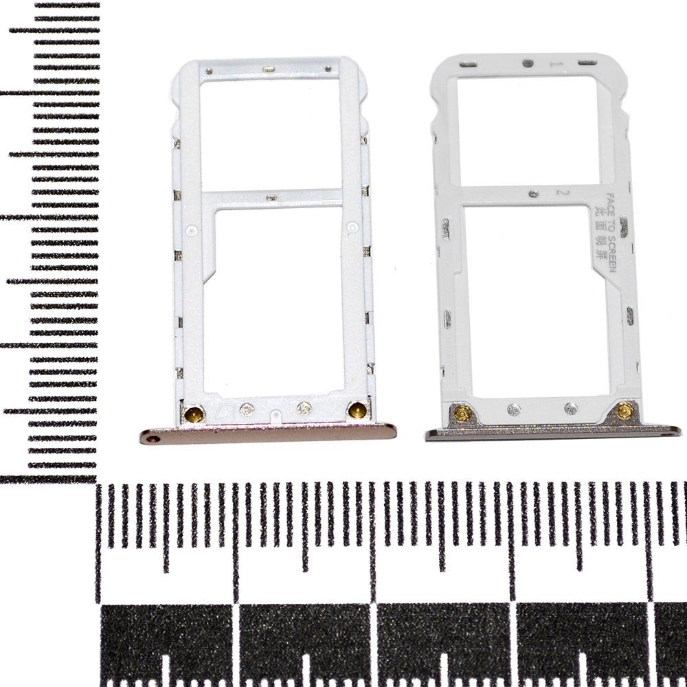 Держатель сим-карты Xiaomi MiA1/Mi5X золото orig Factory