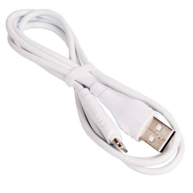 Кабель USB BOROFONE BX18 для Lightning, 2.4A, длина 1м, белый