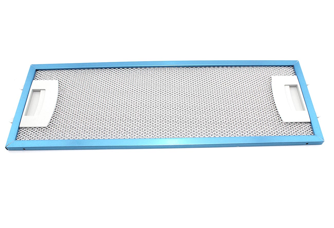 Фильтр алюминиевый рамочный для вытяжки 375х130х8 2 замка