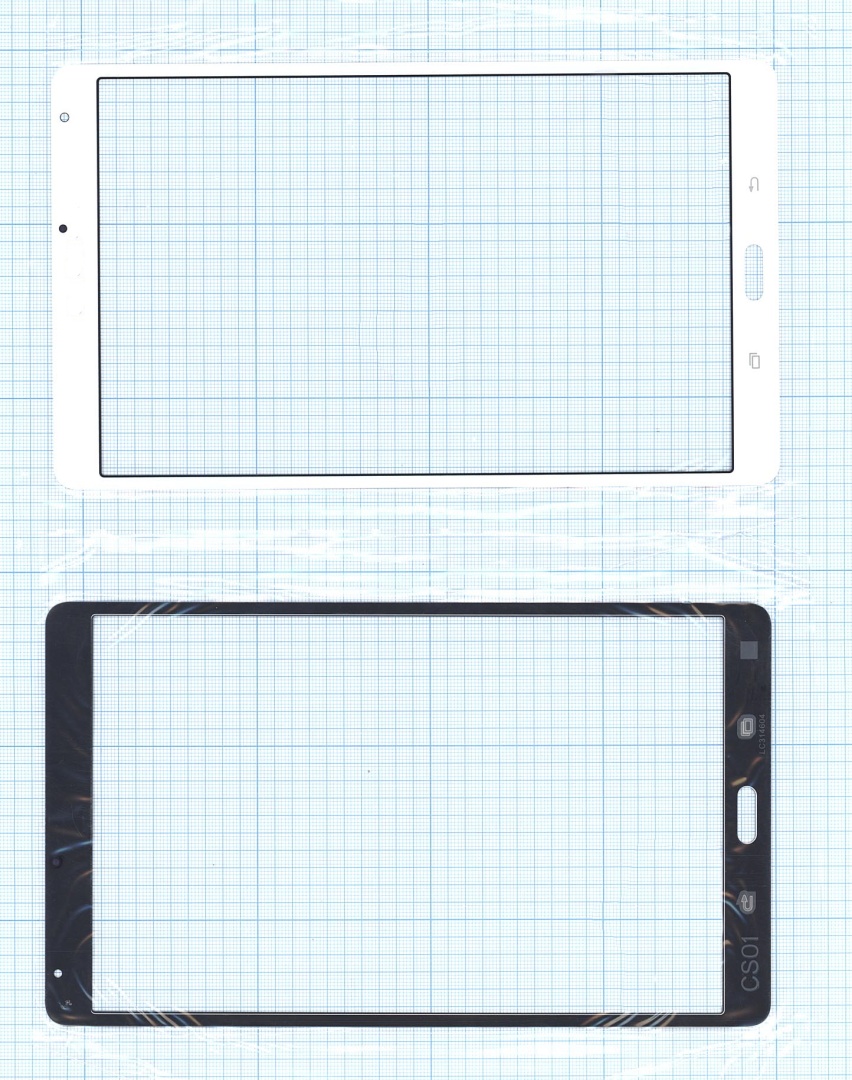 Стекло сенсора для Samsung Galaxy Tab S 8.4 SM-T700 белое