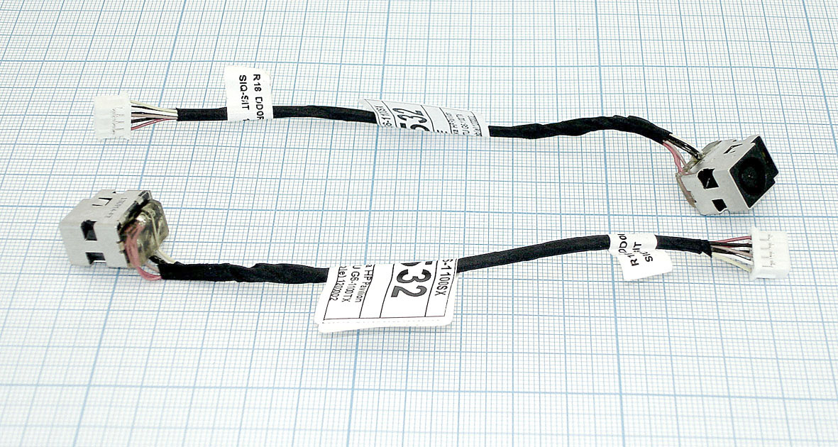 Разъем для ноутбука HP Pavilion G6-1100SX G6-1100TU G6-1100TX G6-1101AU с кабелем