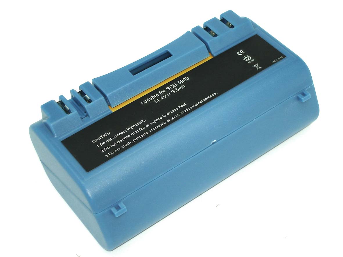 Аккумулятор для iRobot Scooba 330, 340, 380, 6000, 5800, 5950, 5999 3.5Ah 14.4V Ni-Mh