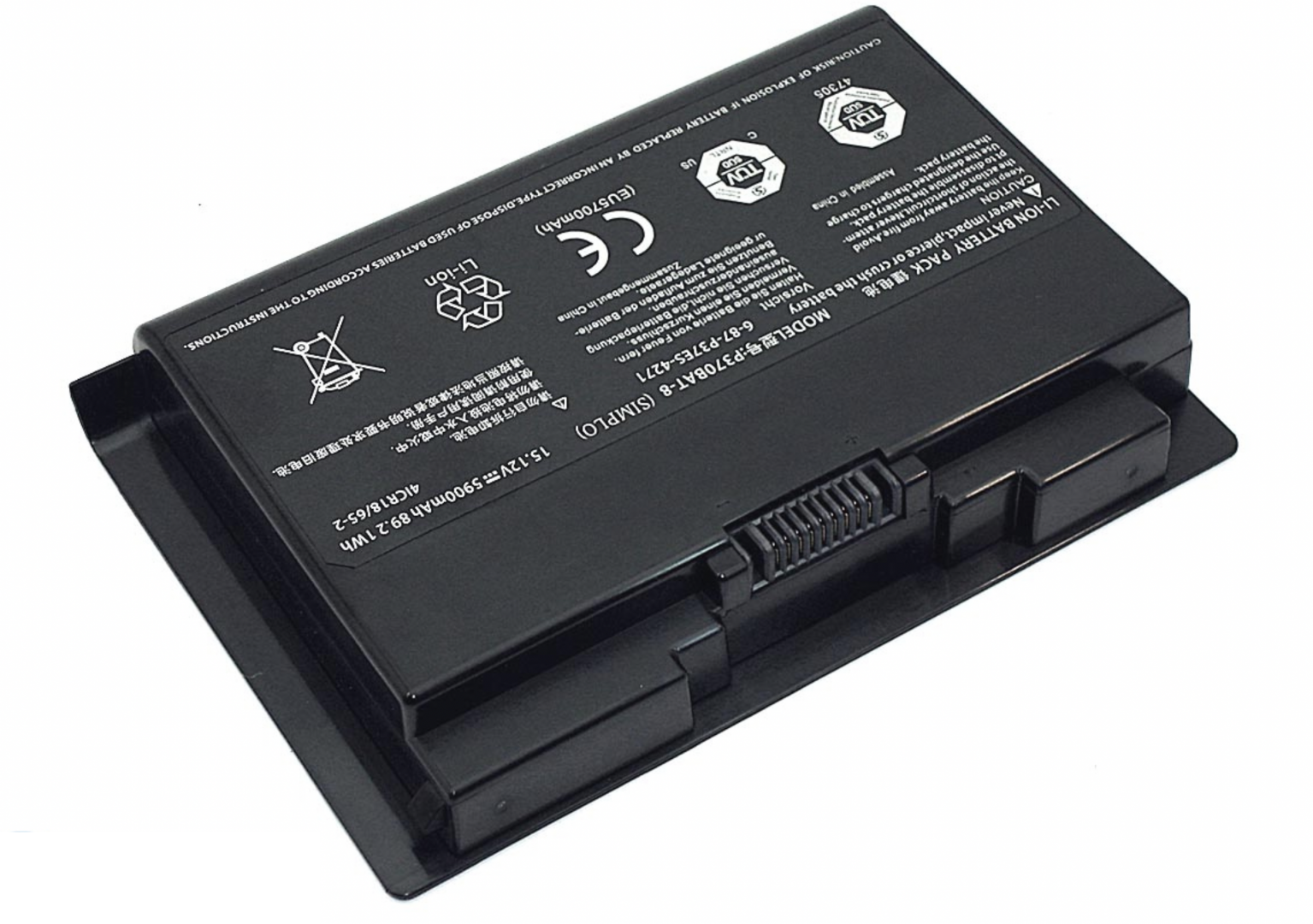 Аккумулятор DNS P370EM 15.1V, 5900mAh, Original