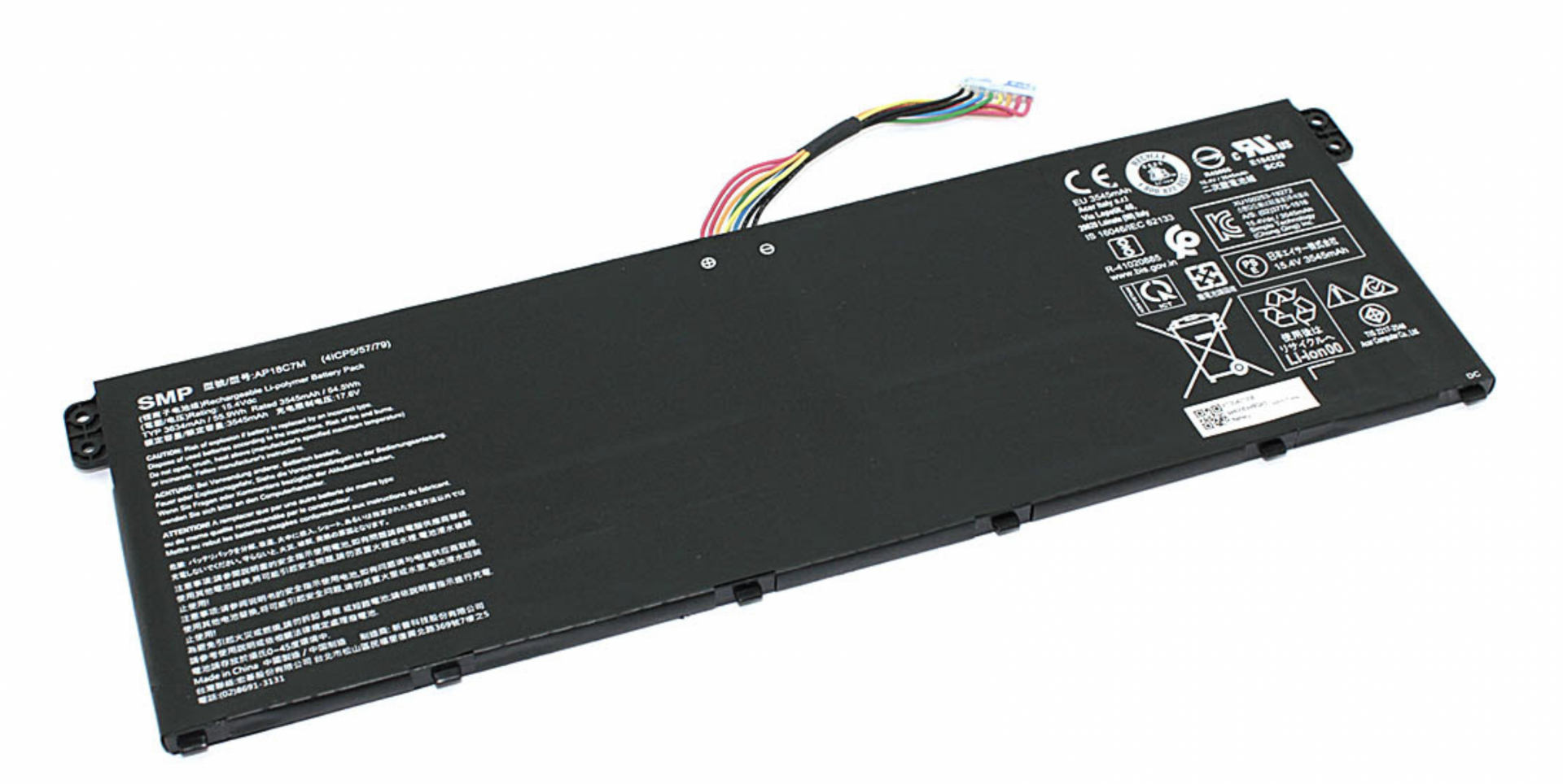 Аккумулятор Acer Swift 5 SF514-54 15.4V, 3834mAh, Original