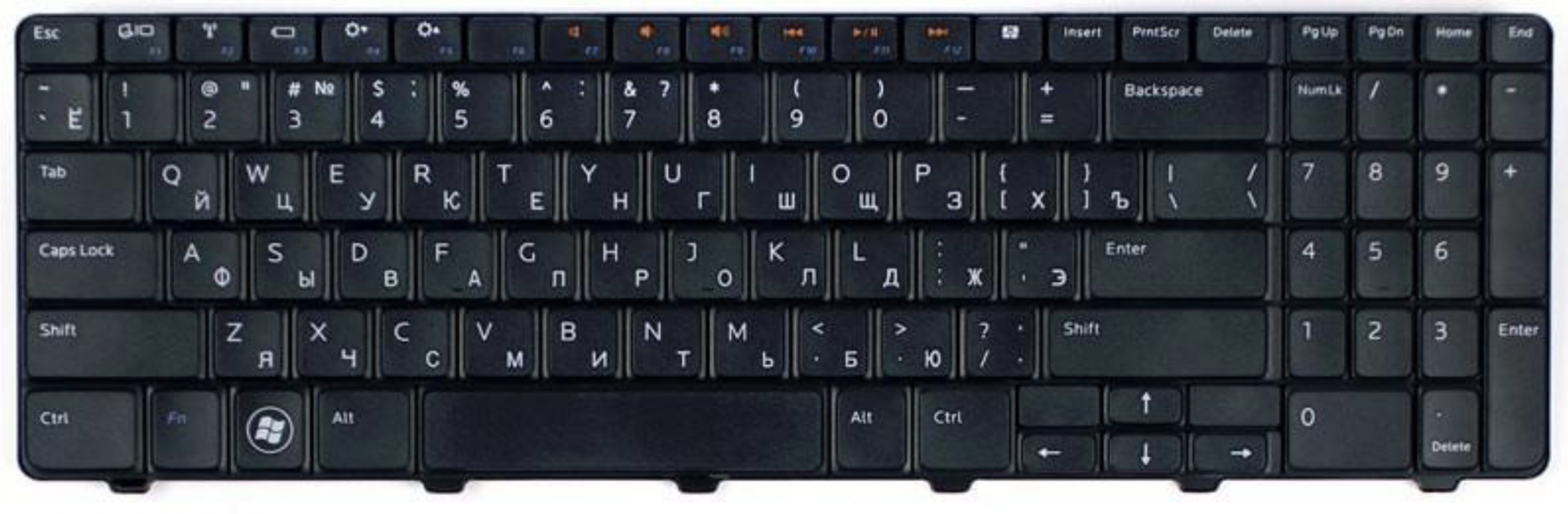 Клавиатура DELL Inspiron 15R OEM