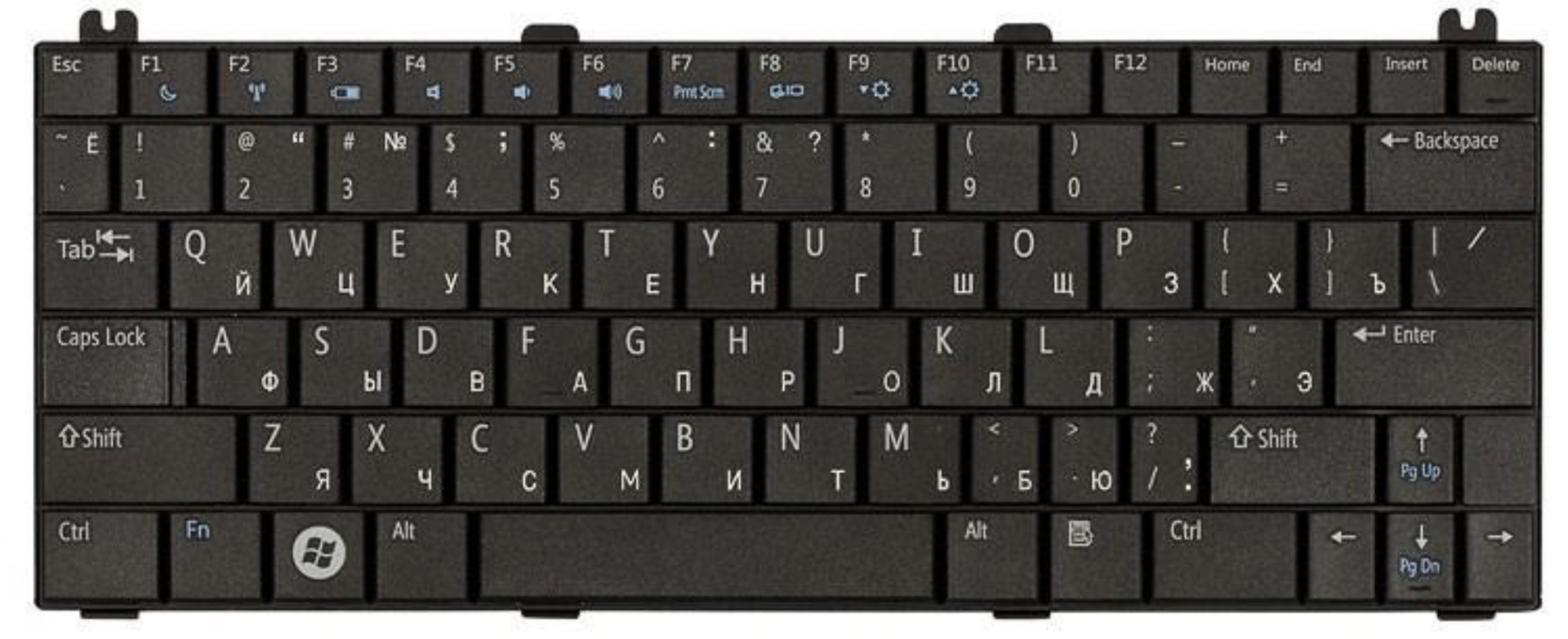 Клавиатура DELL Inspiron Mini 1210 OEM
