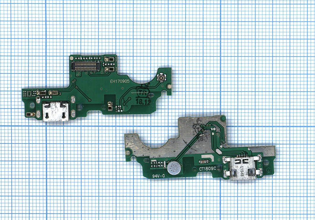 Плата разъема питания с микрофоном для Huawei Honor 6C / V9 Play