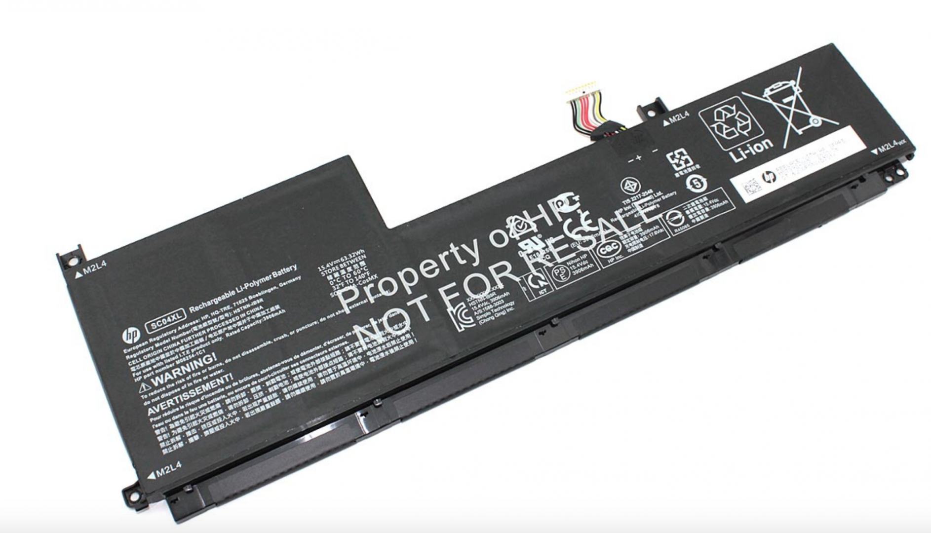 Аккумулятор HP Envy 14-EB 15.4V, 63.32Wh, Original