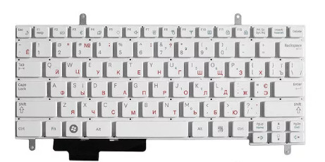 Клавиатура Samsung NP-N220-JB01UA белая, OEM