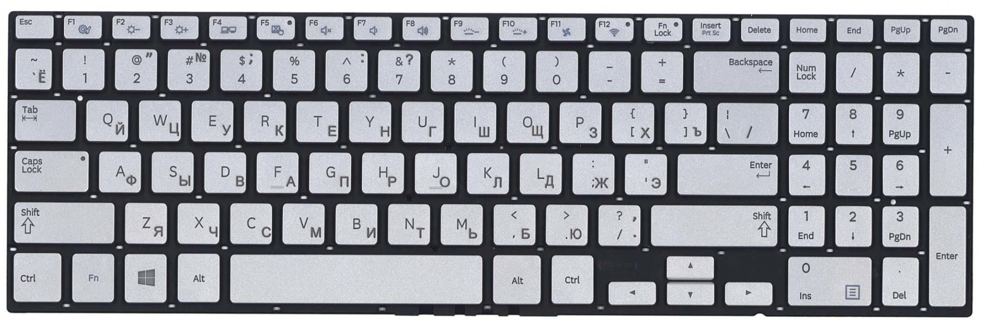 Клавиатура Samsung NP770Z5E OEM