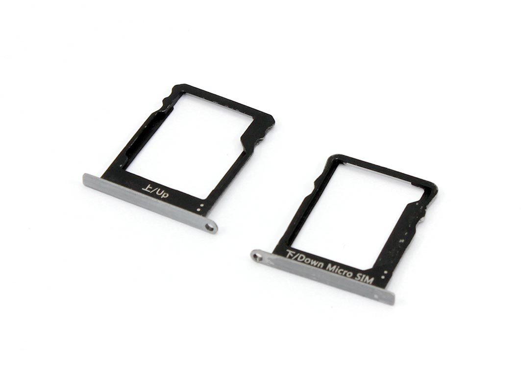 Лоток для SIM-карты Huawei P8 Lite серебристый