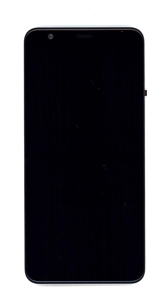 Дисплей для Asus ZenFone Max Plus M1 ZB570TL черный c рамкой