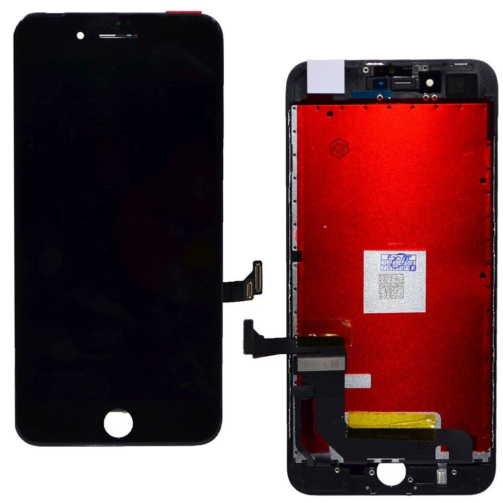 Дисплей iPhone 8 Plus + тачскрин + рамка черный (матрица orig) LG DTP/C3F