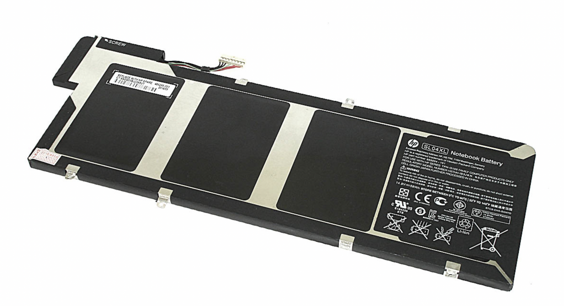 Аккумулятор HP Envy Spectre 14-3114tu 14.4V, 58Wh, Original