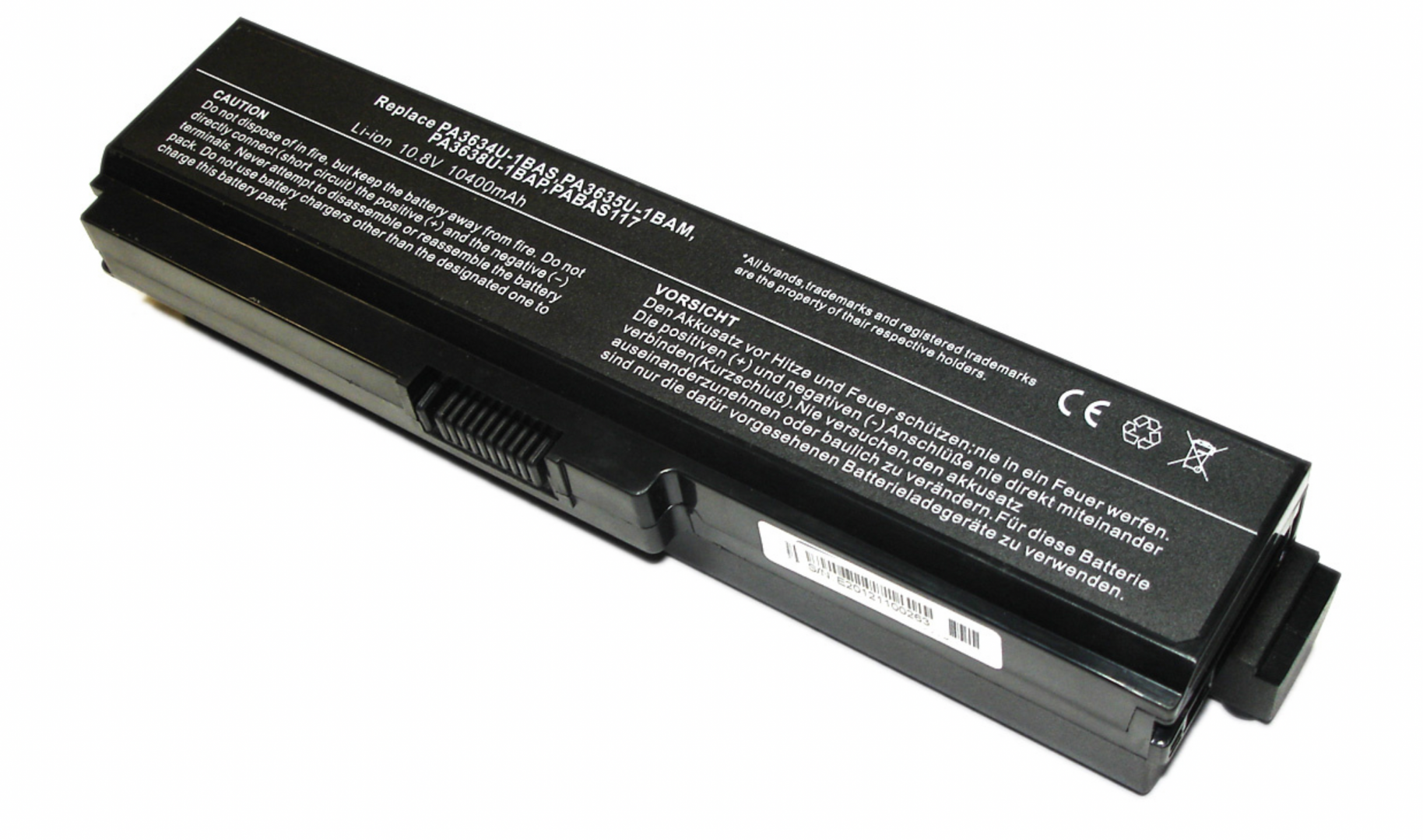 Аккумулятор Toshiba Portege M800 10.8V, 10400mAh, OEM