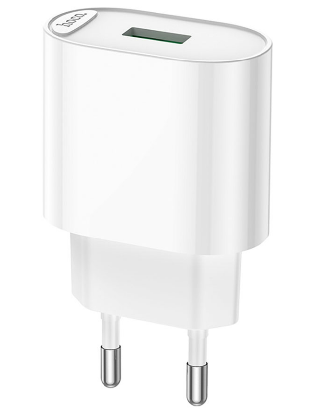 Блок питания (сетевой адаптер) HOCO C109A Fighter, QC3.0, 18W, белый