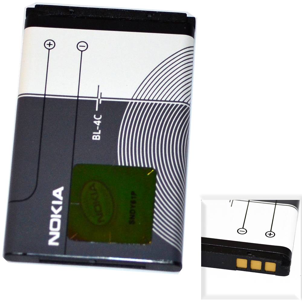 Аккумулятор Nokia BL-4C (6100/6300) High Quality/MT
