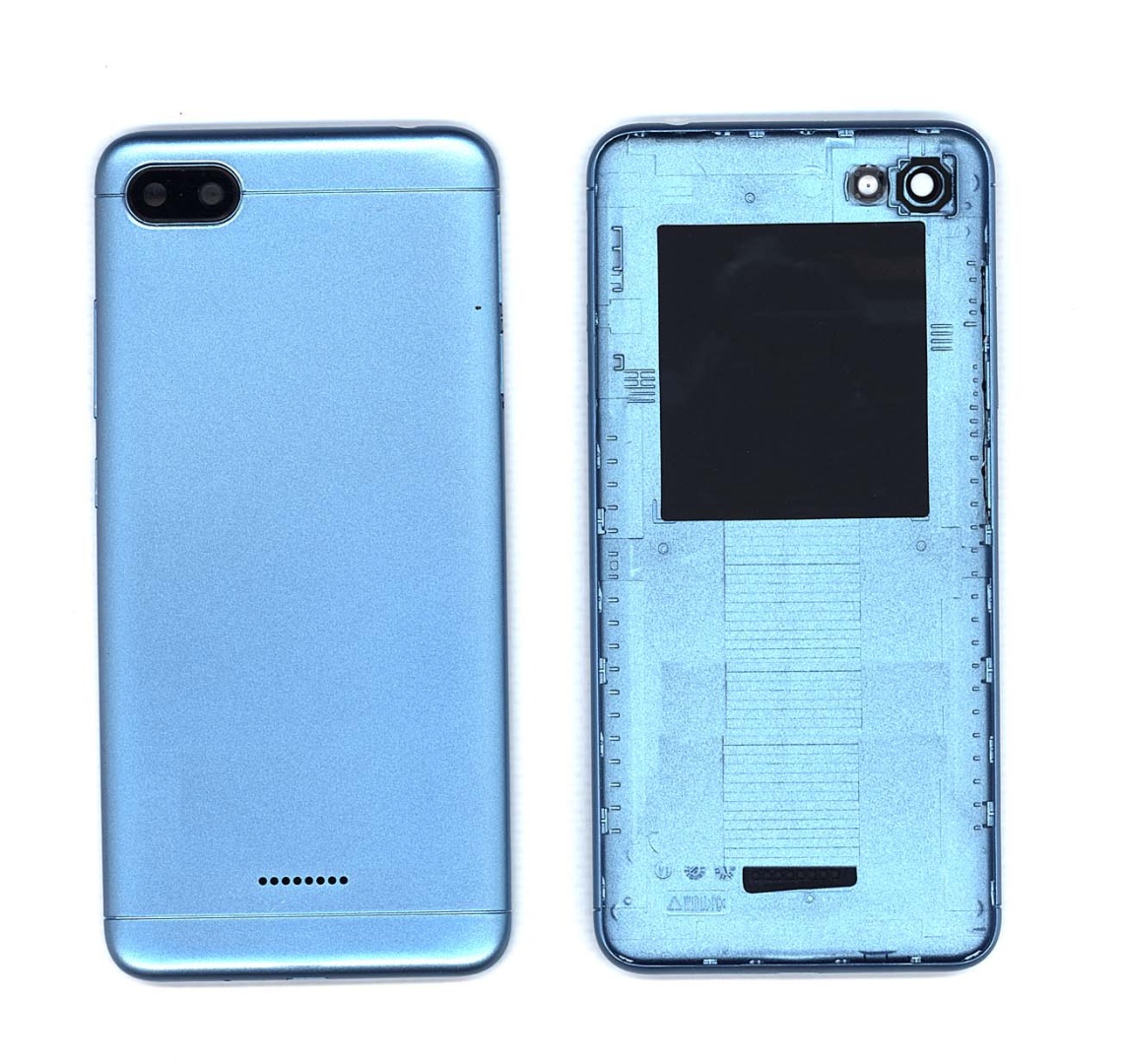 Задняя крышка для Xiaomi Redmi 6A синяя