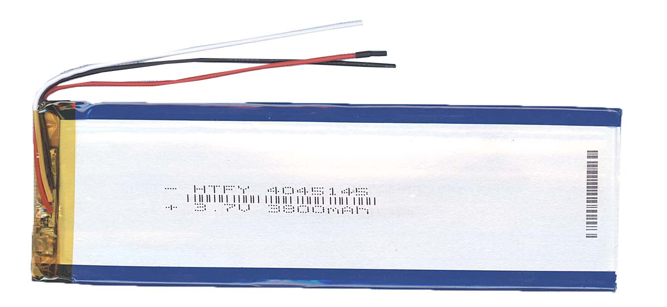 Аккумулятор Li-Pol (батарея) 4*45*145мм 3pin 3.7V/3800mAh