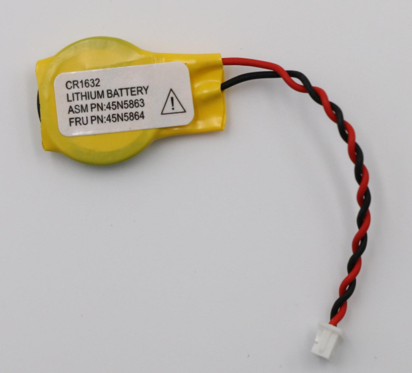 Батарейка CMOS CR1632 с коннектором