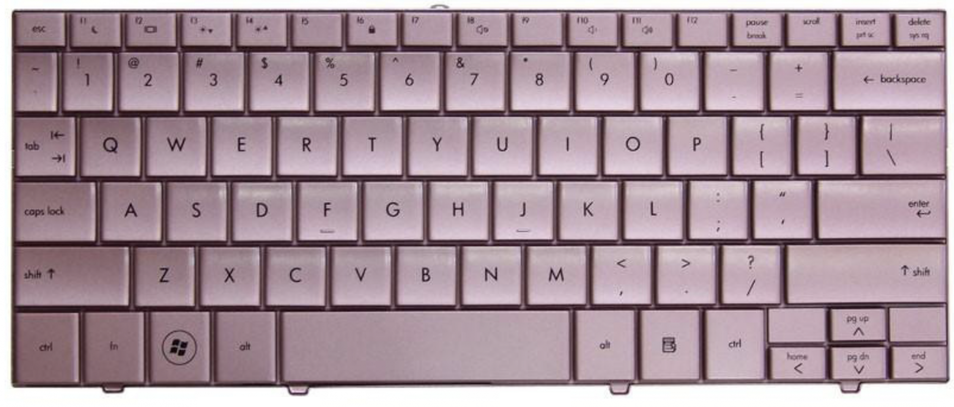 Клавиатура HP Mini 102 розовая, OEM