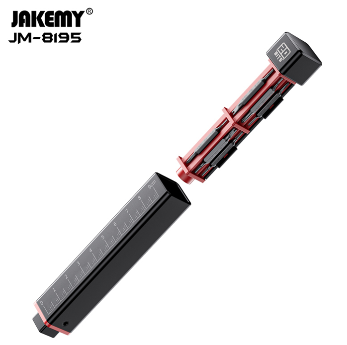 Компактная отвёртка со сменными насадками Jakemy JM-8195 20 в 1