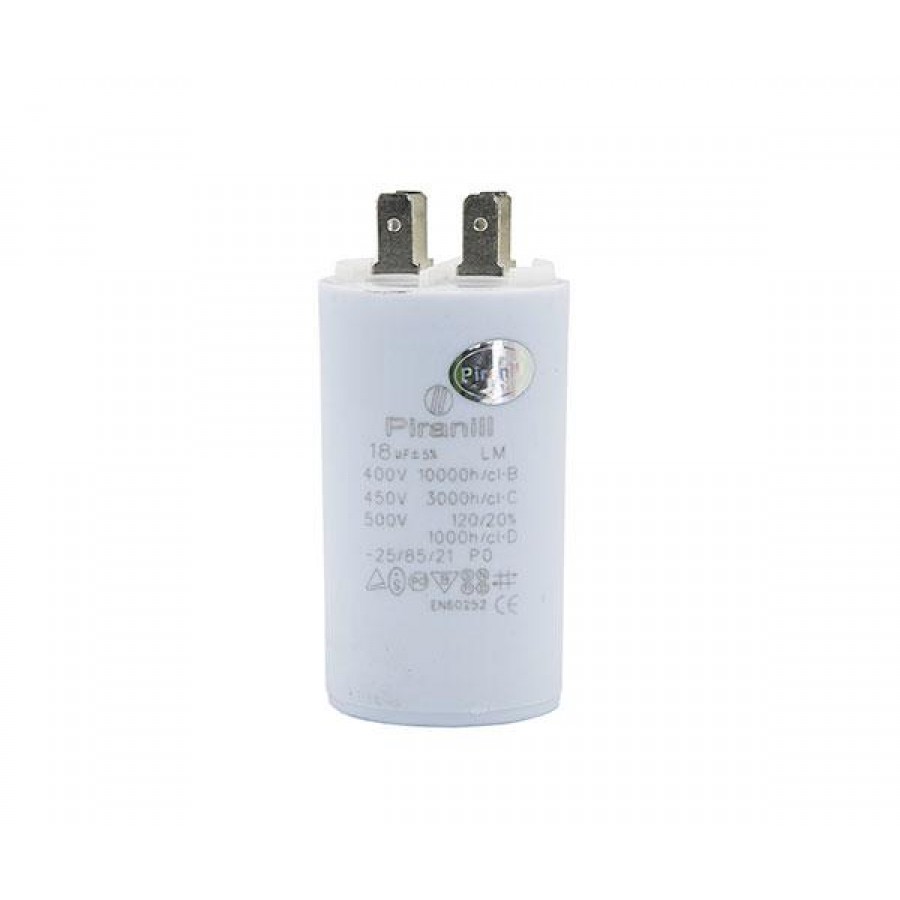 Конденсатор CBB60 18мкФ 450V  (4 клеммы, крепление  болтом) 304005