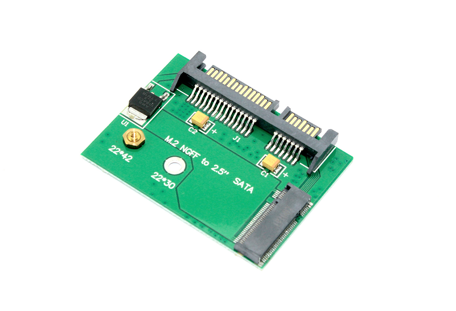 Переходник SSD M.2 2230/2242 SATA на SATA