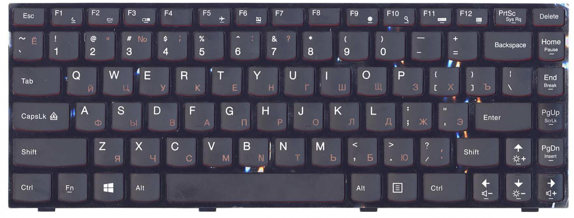 Клавиатура Lenovo IdeaPad Y410P OEM