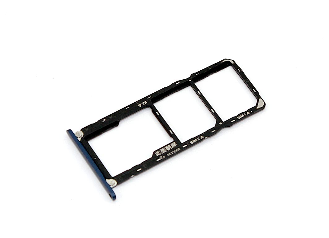 Лоток для SIM-карты Huawei Honor 8X Max синий