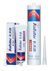 Клей-герметик силиконовый Kafuter K-705 прозрачный 300 мл