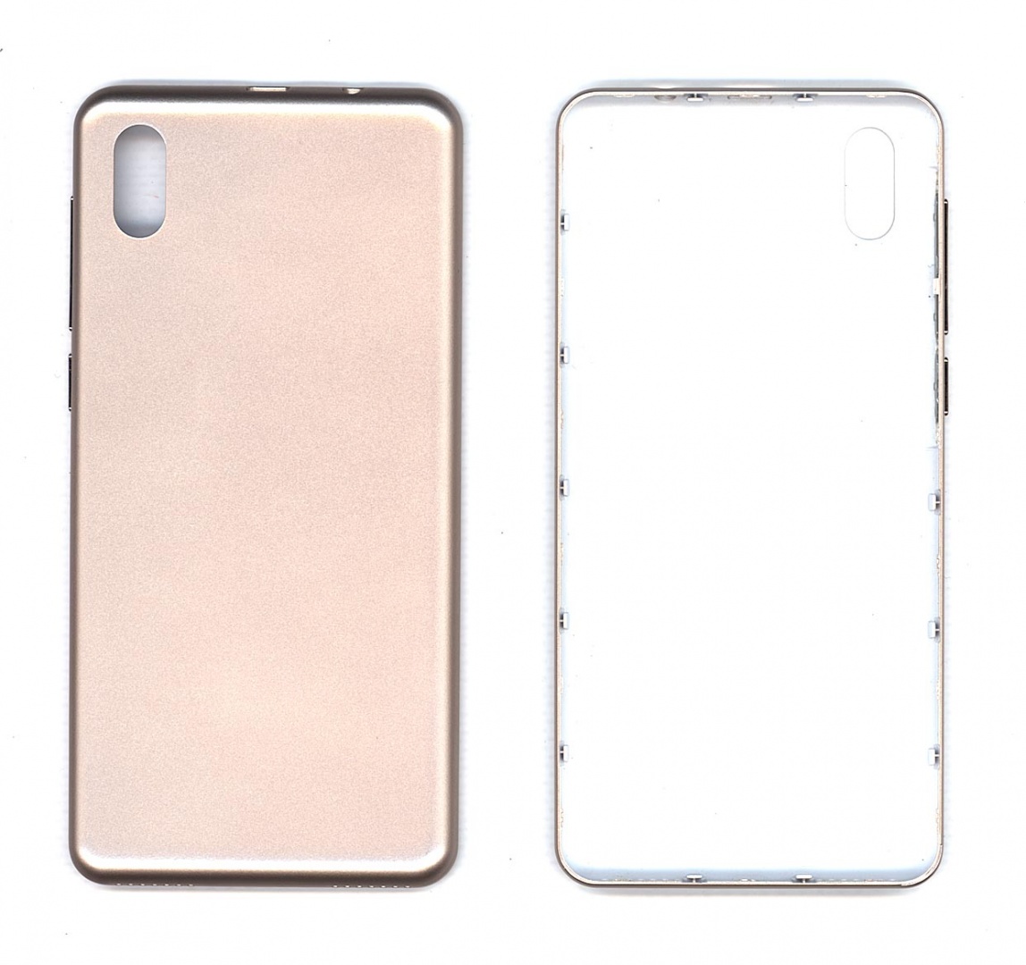 Задняя крышка для Inoi 2 Lite 2019 золотая