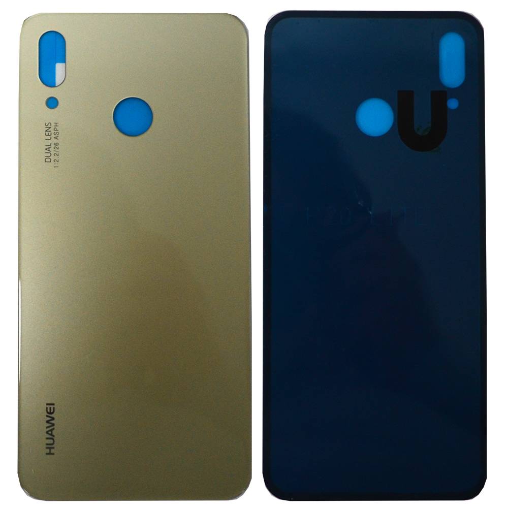 Задняя крышка Huawei P20 Lite золото