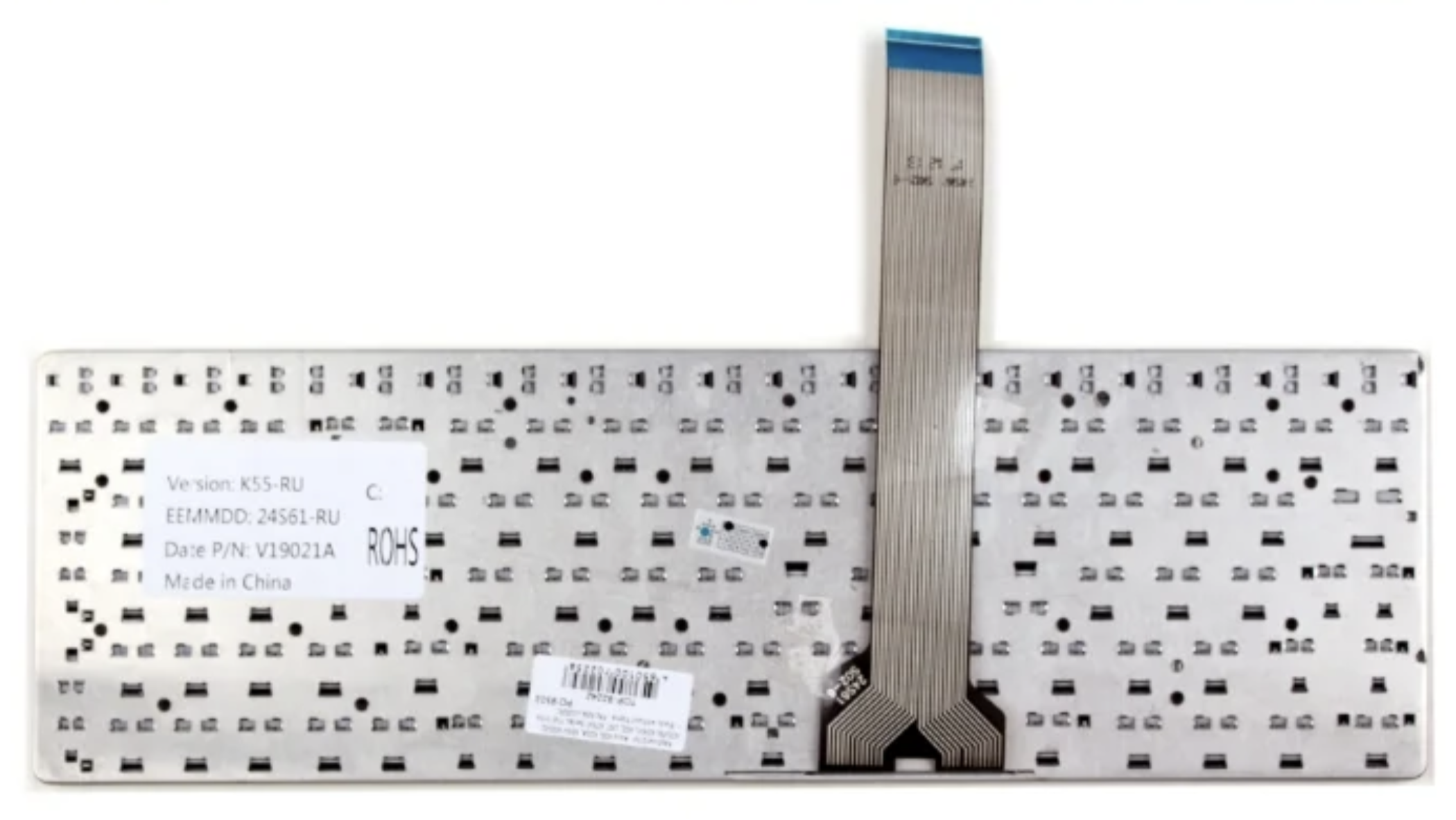 Клавиатура ASUS X756UQ чёрная, без рамки, OEM