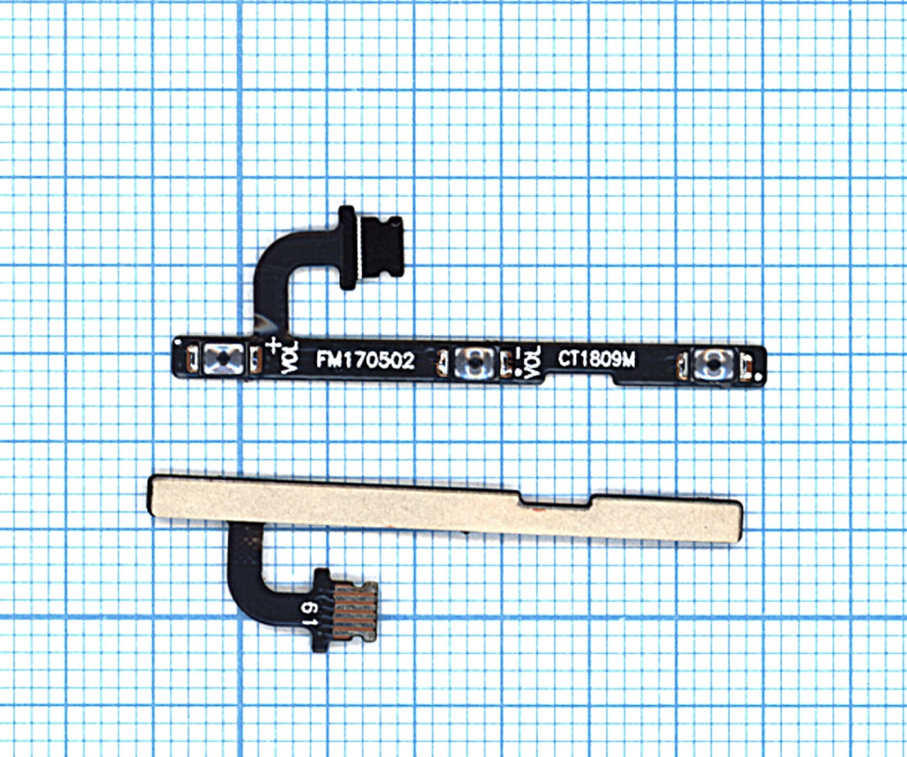 Шлейф кнопки включения и кнопок громкости для Meizu M5 Note