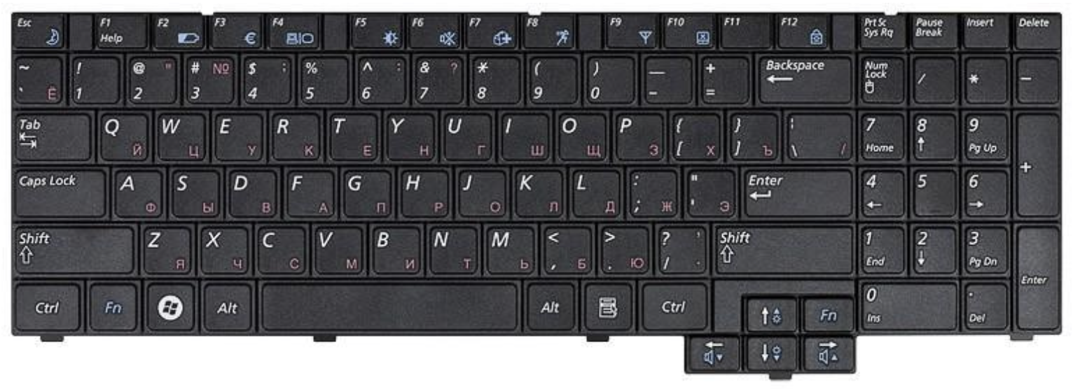 Клавиатура Samsung R523 OEM