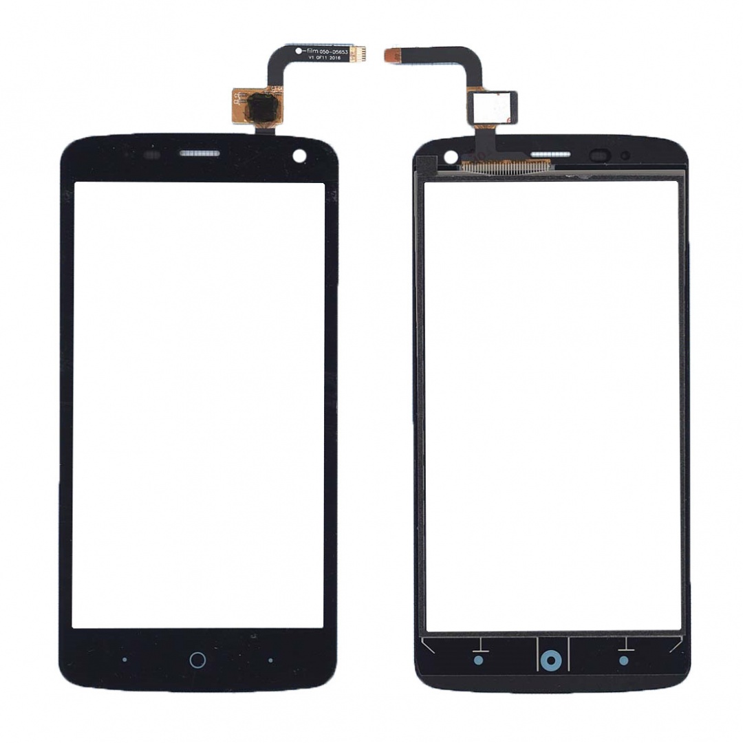 Сенсорное стекло (тачскрин) для ZTE Blade L2 Plus / L370 черное