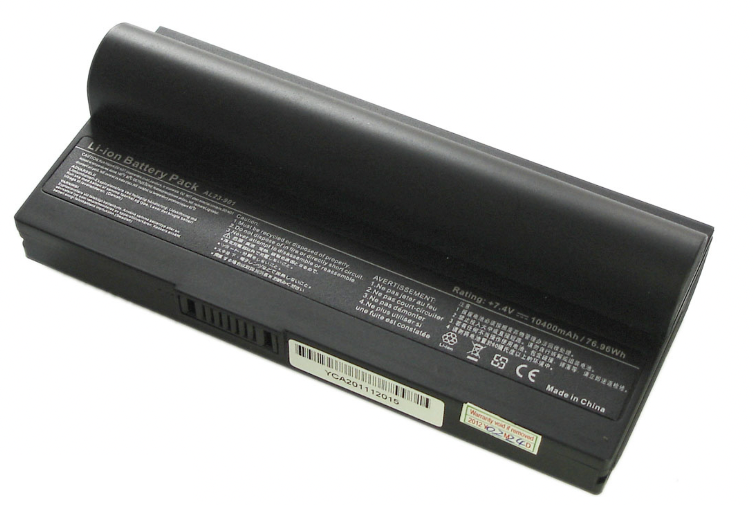 Аккумулятор ASUS Eee PC 1000 7.4V, 10400mAh, OEM