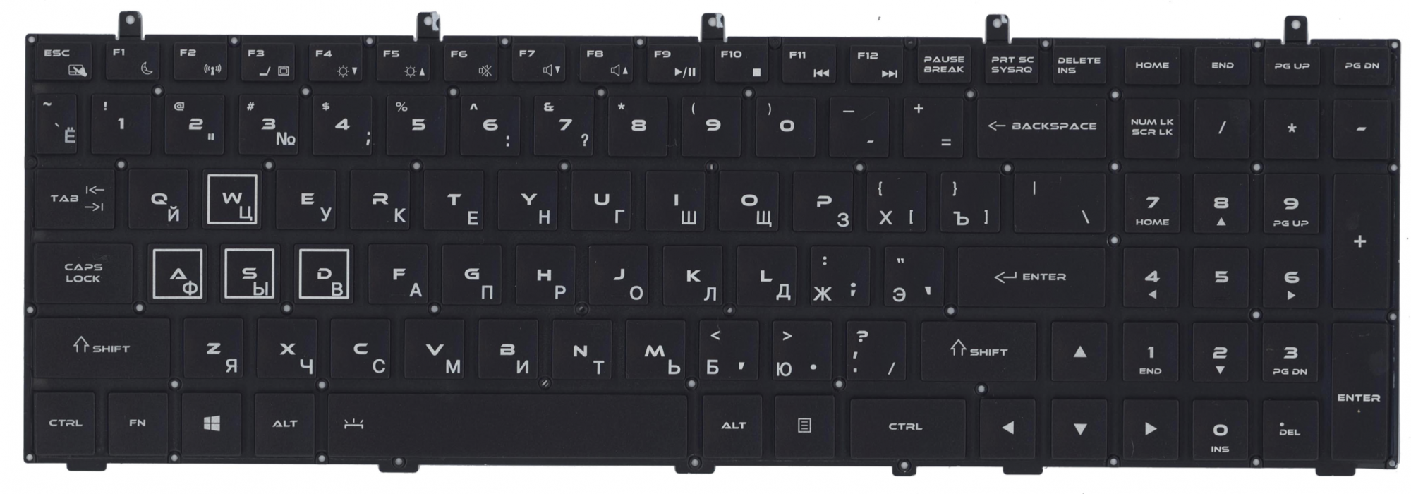 Клавиатура Thunderobot 911m-m2 с подсветкой, OEM