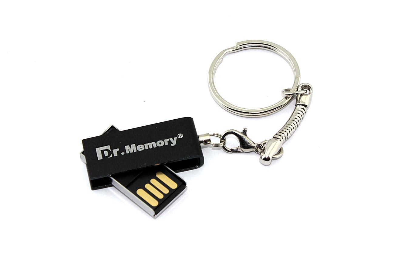 Флешка USB Dr. Memory 005 8Гб, USB 2.0, серебристый