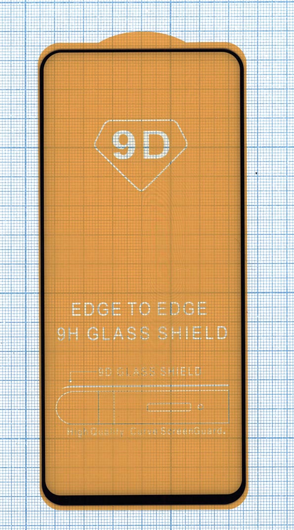 Защитное стекло "Полное покрытие" Huawei Honor 50 Lite черное