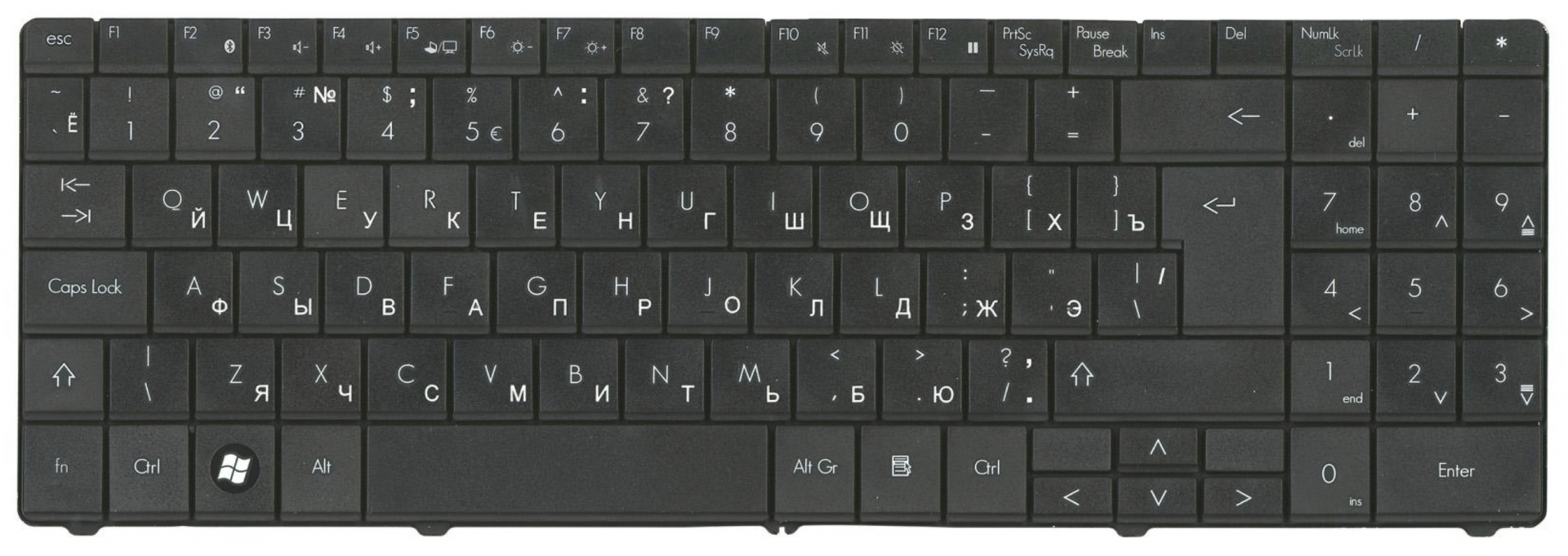 Клавиатура Packard Bell SL45 OEM