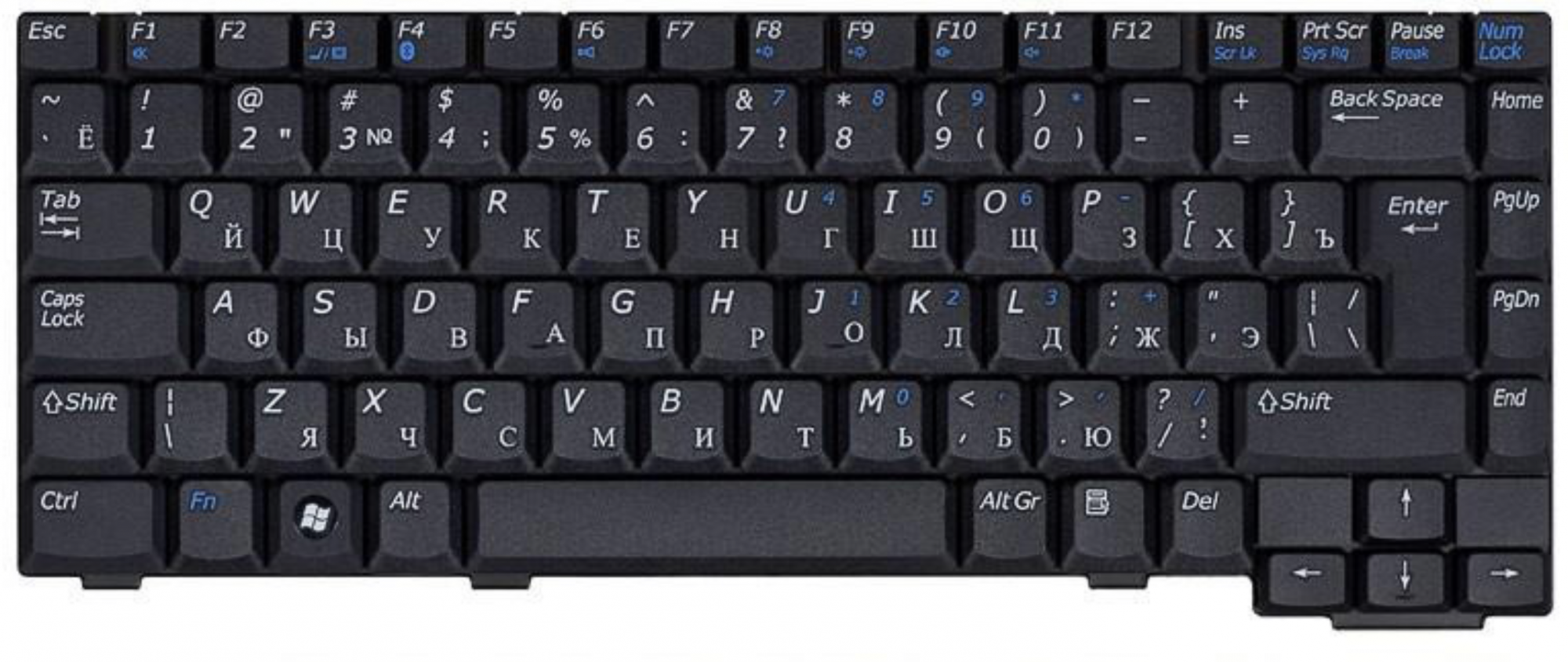 Клавиатура Clevo M360B OEM