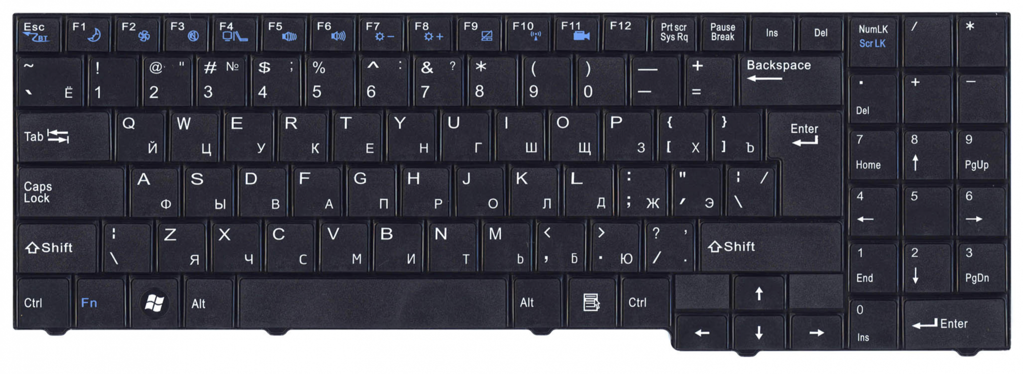 Клавиатура DNS MB50IA1 OEM